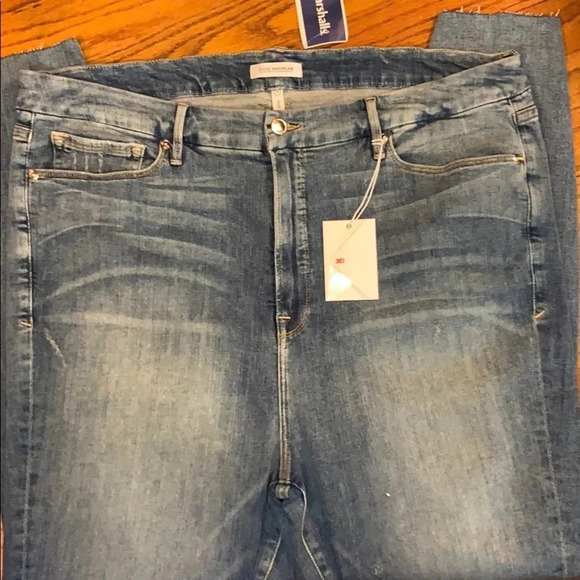 Good American Plus Size Jeans Size 24 - Picture 7 of 8